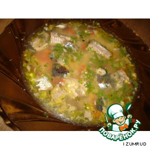Горохово-рыбный суп