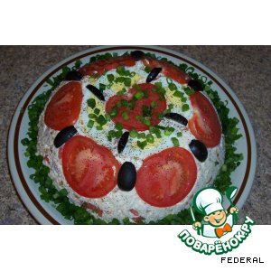 Закуска "Божья коровка"