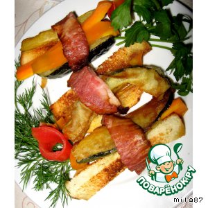 Закуска "Ароматный сверток"