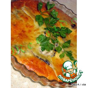 Пирог "Курочка под одеялом"