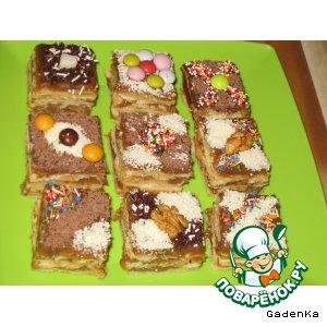 Пирожное «Карамельные кофеманчики»