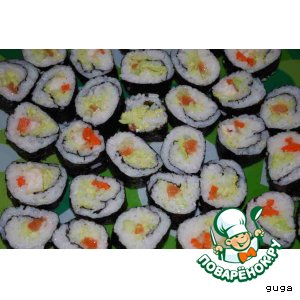 Японские роллы и рис для них