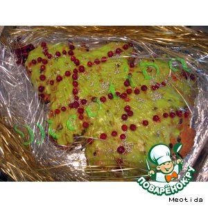 Овсяный кексик "Лесная красавица"