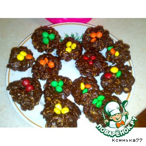Шоколадные гнeздышки