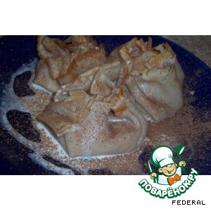 Блинчики с фруктами