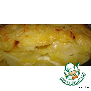 Гратан из картофеля