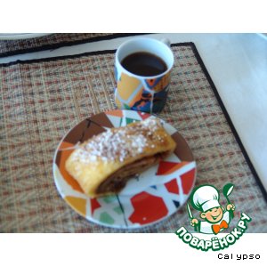 Апельсиновый рулет