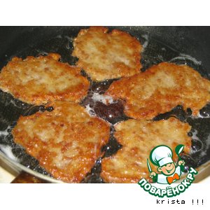 Драники с мясом