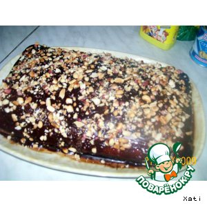 Пирог "Snikers"