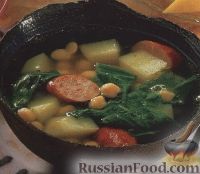 Гороховый суп с салями