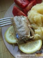 Запеченная скумбрия