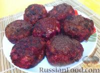 Шведские котлеты со свеклой