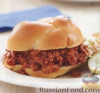 Гамбургер с молотым индюшиным мясом