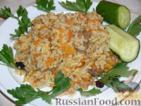 Плов с говядиной