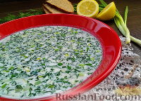 Окрошка на основе тана