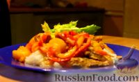 Мясо по-китайски в кисло-сладком соусе