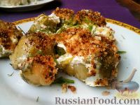 Капуста брюссельская со сметаной