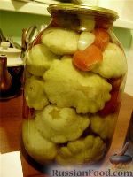 Консервированные патиссоны