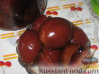 Слива маринованная