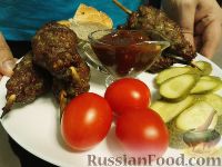 Люля-кебаб на шпажке