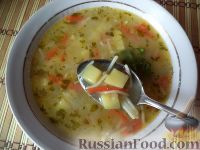 Суп картофельный с макаронными изделиями