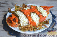 Салат «Рыба-клоун» с морской капустой и тунцом