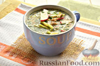 Окрошка мясная