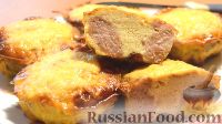 Мясные кексы с сыром