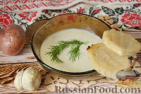 Суп-пюре из белых грибов