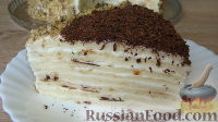 Творожный торт (на сковороде)