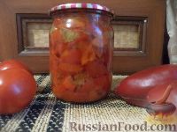 Жареный перец с помидорами