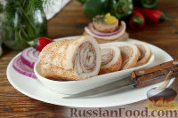 Рулетики из сала