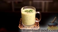 Суп-пюре из кабачков с плавленым сыром