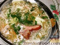 Капустняк на копченостях