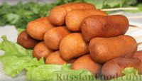 Домашние корн-доги (сосиски в тесте)