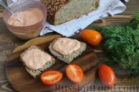 Творожный паштет с запечёнными перцами
