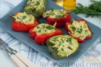 Перец, фаршированный картофельным пюре