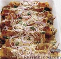 Энчилада с курицей и сыром