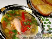 Куриная похлебка по-черногорски
