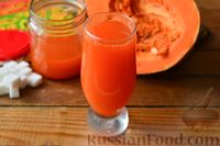 Тыквенно-морковный сок (на зиму)