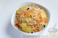Квашеная капуста с яблоками