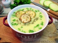 Суп-пюре из кабачков и картофеля