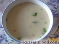 Сырный суп по-французски