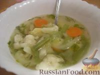 Летний овощной суп