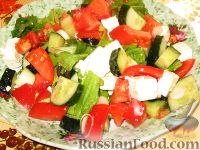 Салат деревенский по-гречески