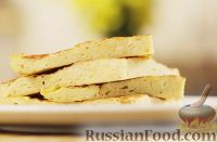 Омлет с картофельными чипсами