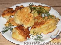 Капуста цветная, жаренная в кляре