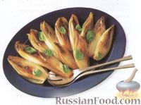 Тушеный цикорий
