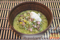 Окрошка (на бульоне)