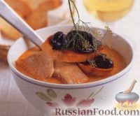 Рыбный суп с помидорами и фенхелем